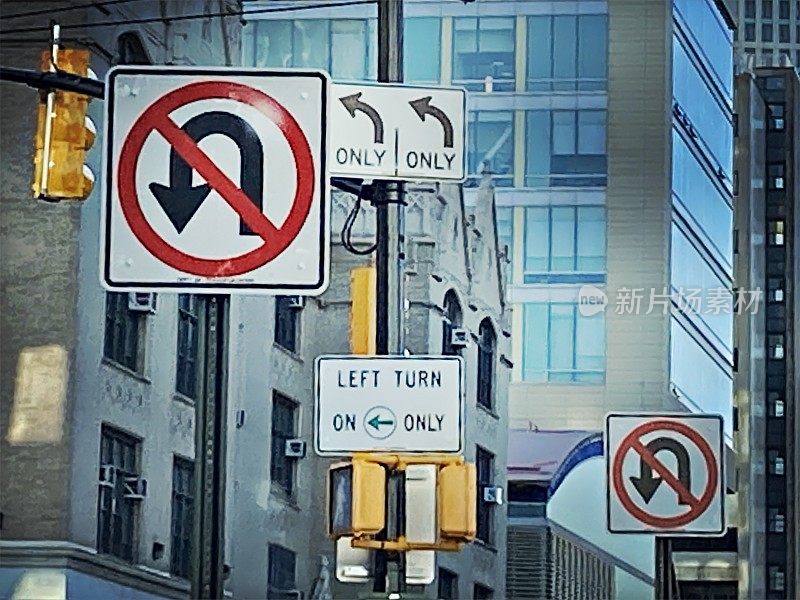 Street Signs on the City